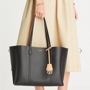 Brand new Tory Burch Perry tote in color black